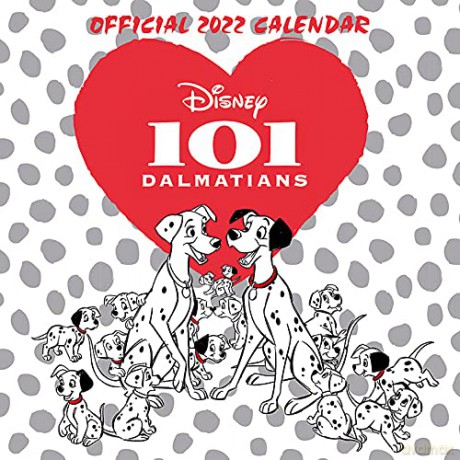 101 Dalmations: 101 Dalmations 2022 Official Calendar [KALENDARZ]