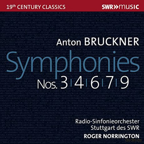 Norrington: Anton Bruckner: Symphonies Nos. 3. 4. 6. 7. 9 [5CD]