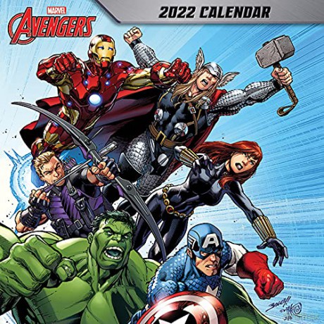 Avengers: Avengers 2022 Official Calendar [KALENDARZ]