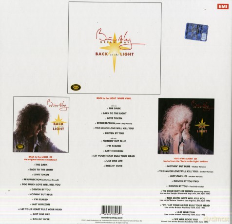 Brian May: Back To The Light [2xCD+Winyl]