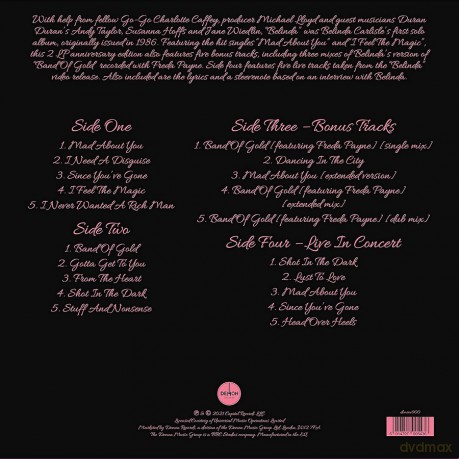 Belinda Carlisle: Belinda (35th Anniversary Edition) [2xWinyl]
