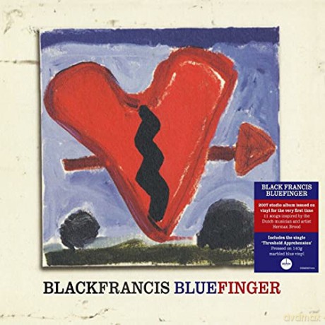 Black Francis: Bluefinger (Marbled Blue) [Winyl]
