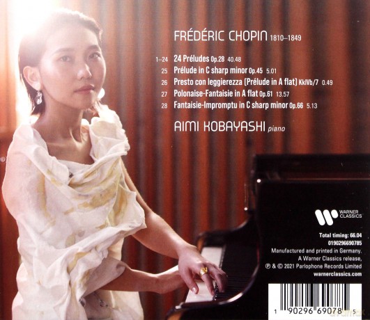 Aimi Kobayashi: Chopin Preludes  Piano Works [CD]