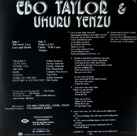 Ebo Taylor & Uhuru Yenzu: Conflict Nkru! [Winyl]
