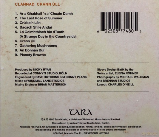 Clannad: Crann Ull [CD]