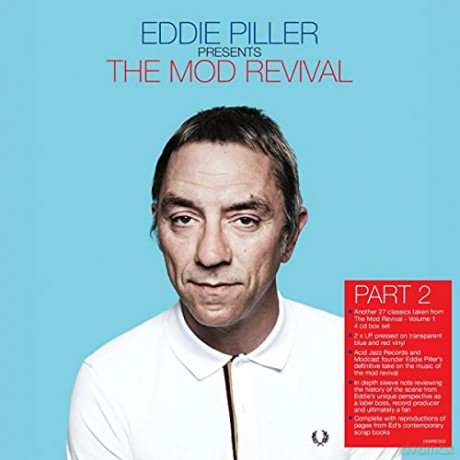 Eddie Piller Presents More Of The Mod Revival (Transparent Blue/Red) [2xWinyl]