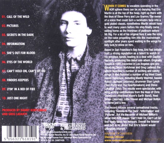 Eric Martin: Eric Martin [CD]