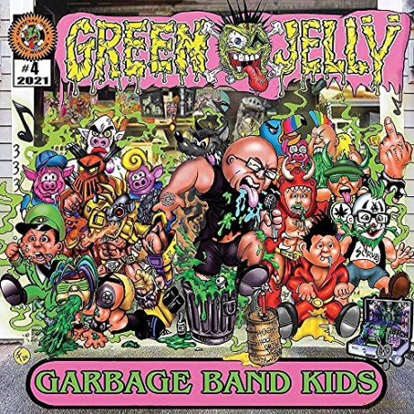 Green Jelly: Garbage Band Kids (Green/Yellow Splatter) [Winyl]