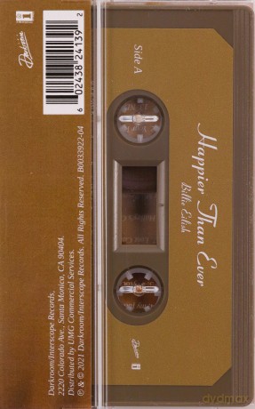 Billie Eilish: Happier Than Ever (Grey Cassette) [KASETA]