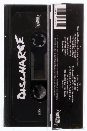 Discharge: Hear Nothing See Nothing Say Nothing [KASETA]