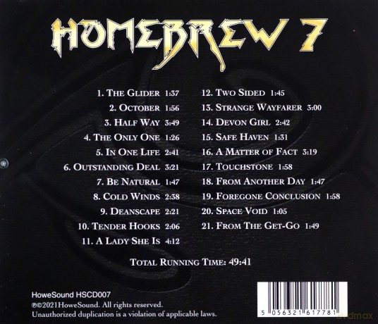 Steve Howe: Homebrew 7 [CD]