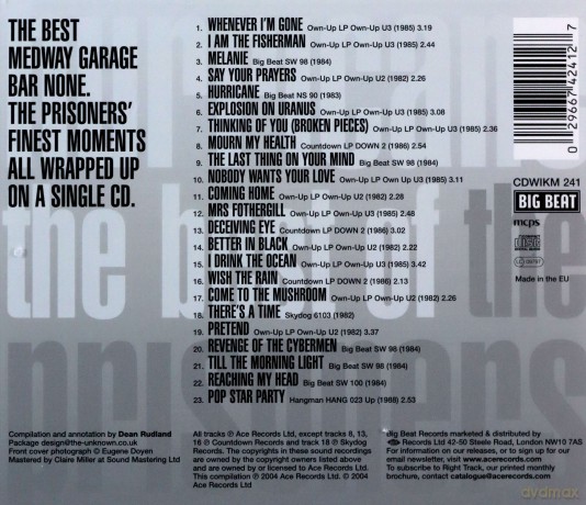 Prisoners: Hurricane The Best Of [CD]