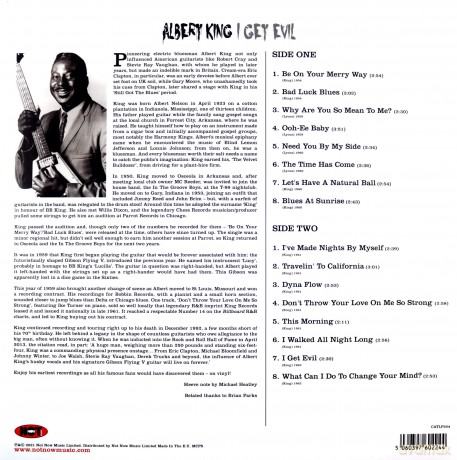 Albert King: I Get Evil [Winyl]