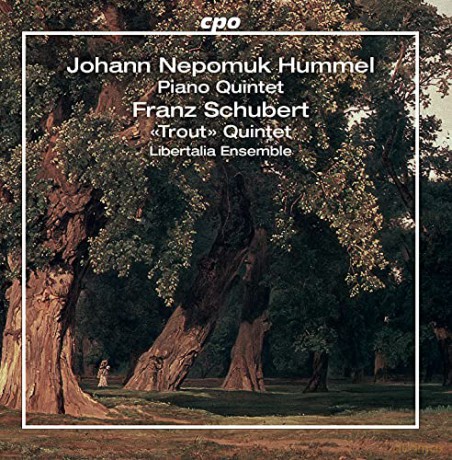 Libertalia Ensemble: Johann Nepomuk Hummel: Quintet Op. 87 In E Flat Major And Franz Schubert: Quintet D. 667 In A Major Trout Quintet [CD]