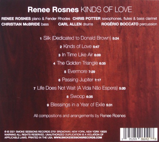Renee Rosnes: Kind Of Love [CD]