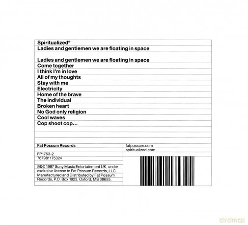 Spiritualized: Ladies and Gentlemen We Are Floating In Space  [CD]