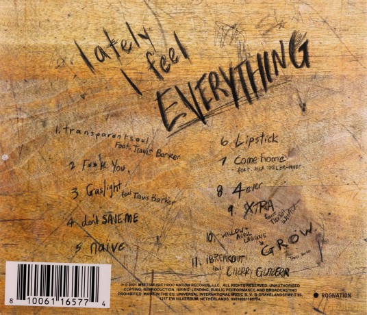 Willow: Lately I Feel Everything [CD]
