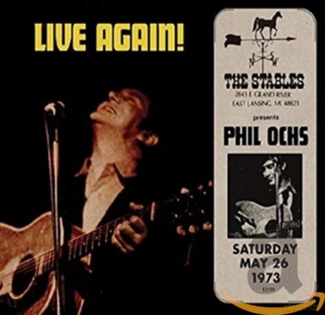 Phil Ochs: Live Again! [CD]