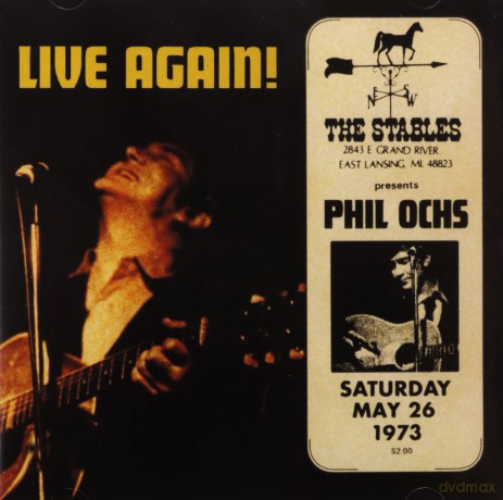 Phil Ochs: Live Again! [CD]
