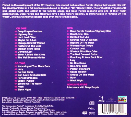 Deep Purple: Live At Montreux 2011 (10th Anniversary Edition) [3CD]