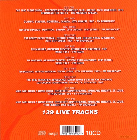 David Bowie: Live Vol 2 [10CD]