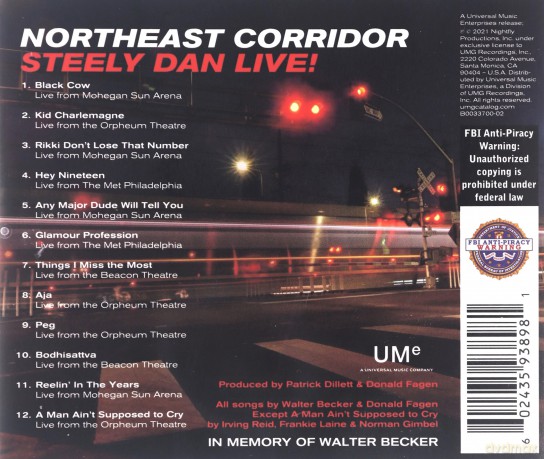 Steely Dan: Live: Northeast Corridor [CD]