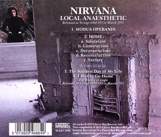 Nirvana: Local Anaesthetic: Remastered And Expanded Edition [CD]
