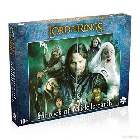 Lord Of The Rings: Lord Of The Rings Heroes Of Middle - Earth 1000 pce Jigsaw Puzzle