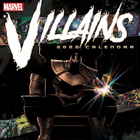 Marvel: Marvel Villains 2022 Official Calendar [KALENDARZ]