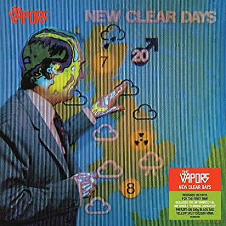 Vapors: New Clear Days (Yellow/Black Split) [Winyl]