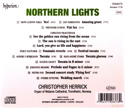 Christopher Herrick: Northern Lights [CD]