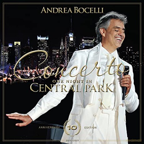 Andrea Bocelli: One Night In Central Park - 10th Anniversary [CD]+[DVD]