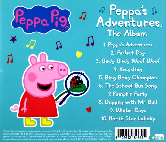 Peppa Pig: Peppas Adventures [CD]