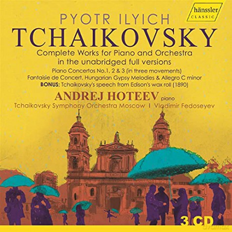 Peter Llyich Tchaikovsky: Complete Works For Piano And Orchestra [3CD]