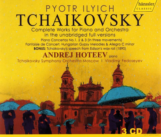 Peter Llyich Tchaikovsky: Complete Works For Piano And Orchestra [3CD]