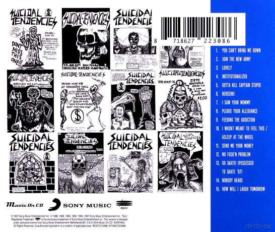 Suicidal Tendencies: Prime Cuts [CD]