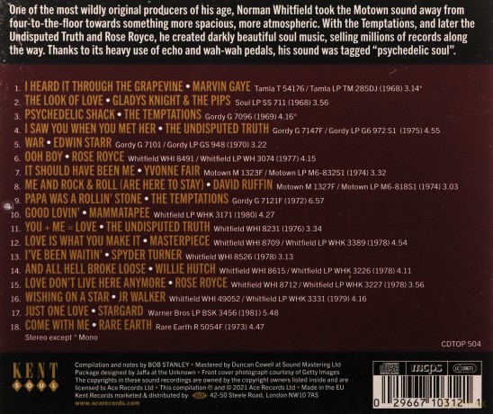 Psychedelic Soul (Produced By Norman Whitfield) [CD]