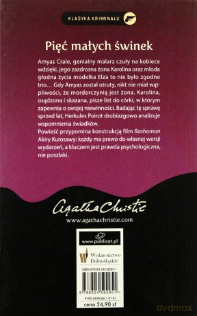 Pięć Małych Świnek - Agata Christie [KSIĄŻKA]