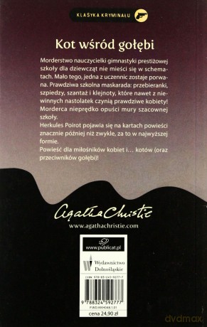Kot Wśród Gołębi - Agata Christie [KSIĄŻKA]