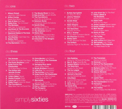 Simply Sixties [4CD]