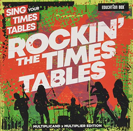 Education Box: Sing Your Times Tables: Rockin The Times Tables (Multiplicand X Multiplier Edition) [CD]