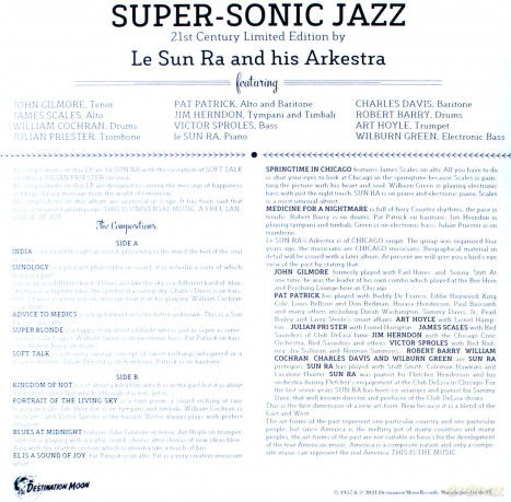 Sun-Ra And His Arkestra: Super-Sonnic Jazz [Winyl]