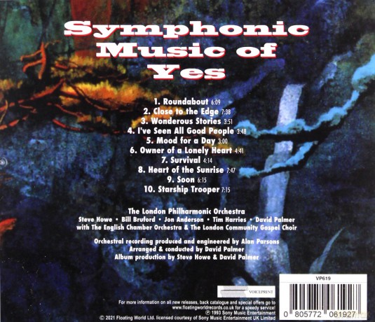 Yes: Symphonic Music Of Yes [CD]