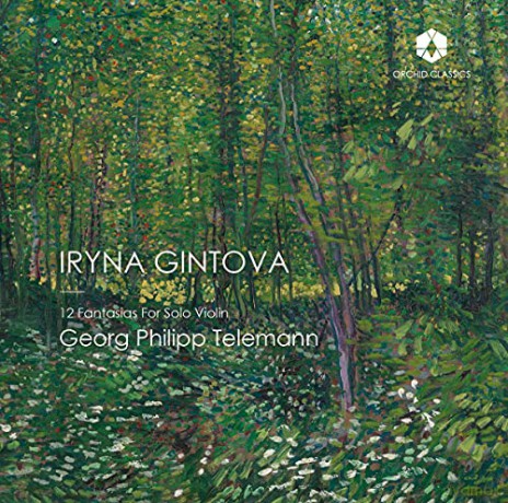 Gintova: Telemann: 12 Fantasias For Solo Violin [CD]