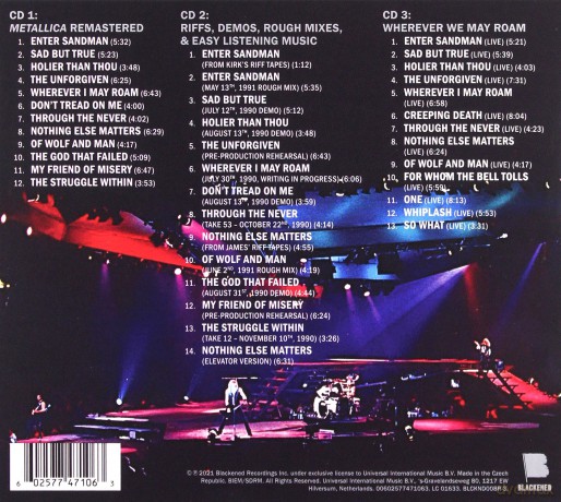 Metallica: Metallica (Expanded) (Limited) [3CD]