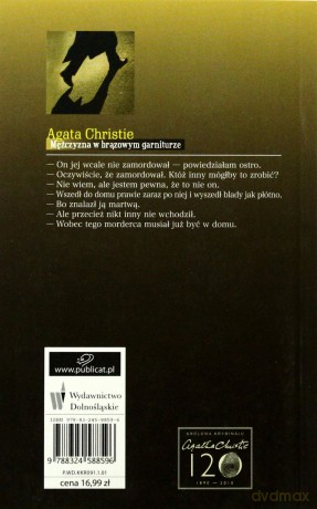 Mężczyzna W Brązowym Garniturze - Agata Christie [KSIĄŻKA]