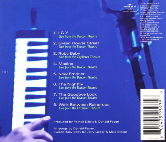 Donald Fagen: The Nightfly: Live [CD]