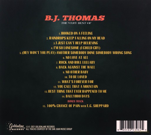 B.J. Thomas: The Very Best Of [CD]