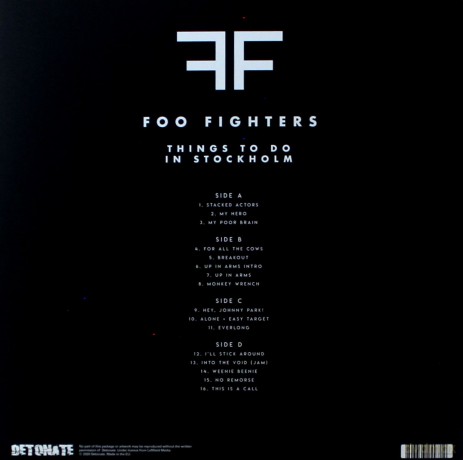 Foo Fighters: Things To Do In Stockholm [2xWinyl]