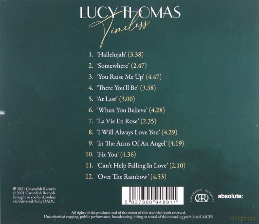 Lucy Thomas: Timeless [CD]